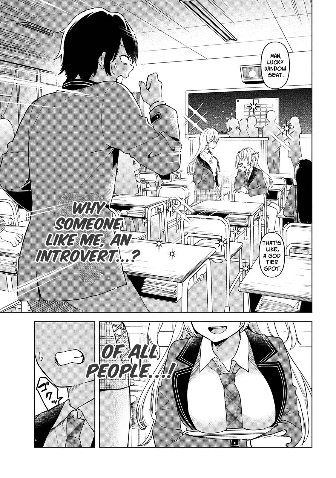 Inkya no Ore ga Sekigae de S-kyuu Bishoujo ni Kakomaretara Himitsu no Kankei ga Hajimatta Chapter 1 page 9 - 