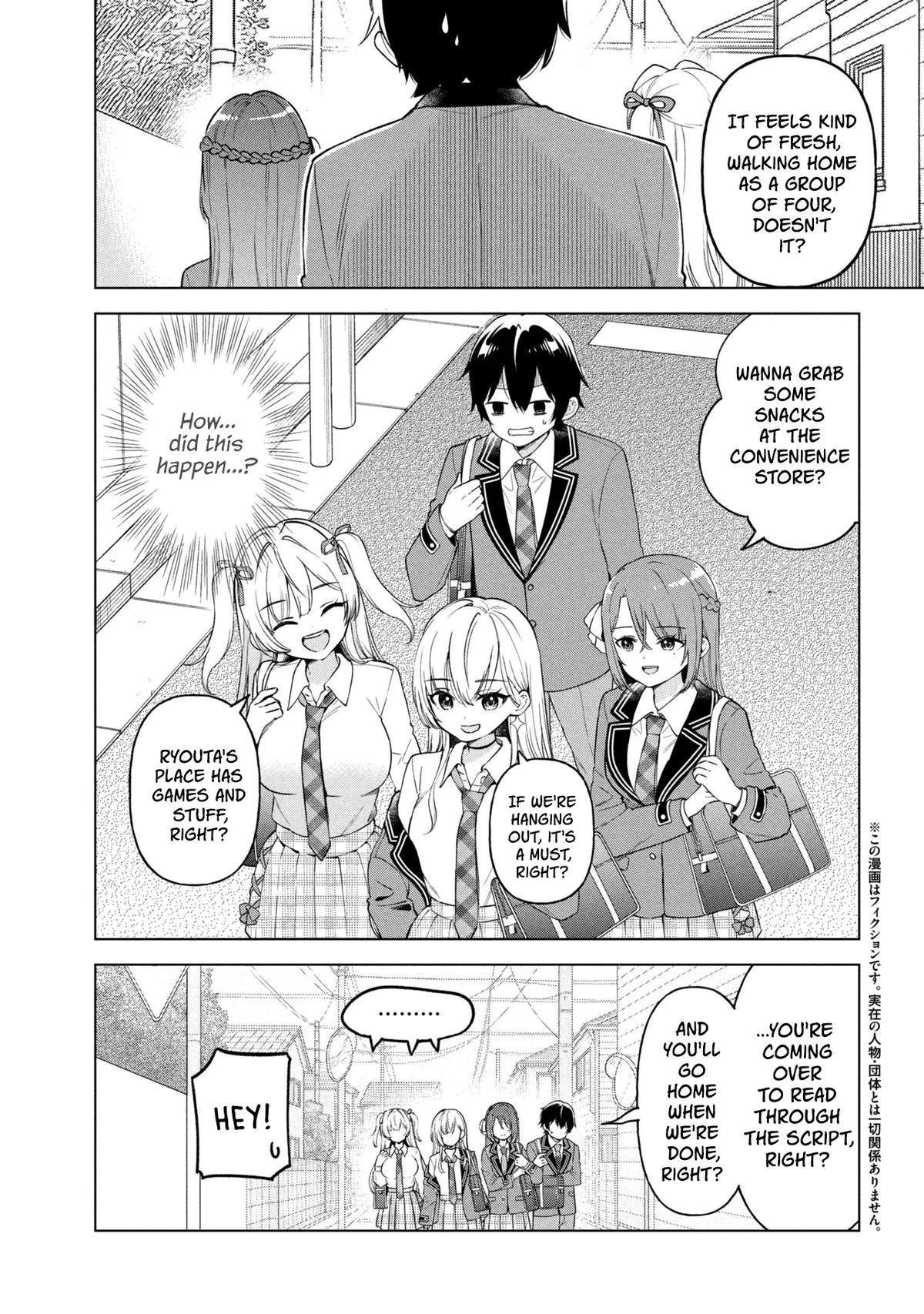 Inkya no Ore ga Sekigae de S-kyuu Bishoujo ni Kakomaretara Himitsu no Kankei ga Hajimatta Chapter 10 page 2 - 