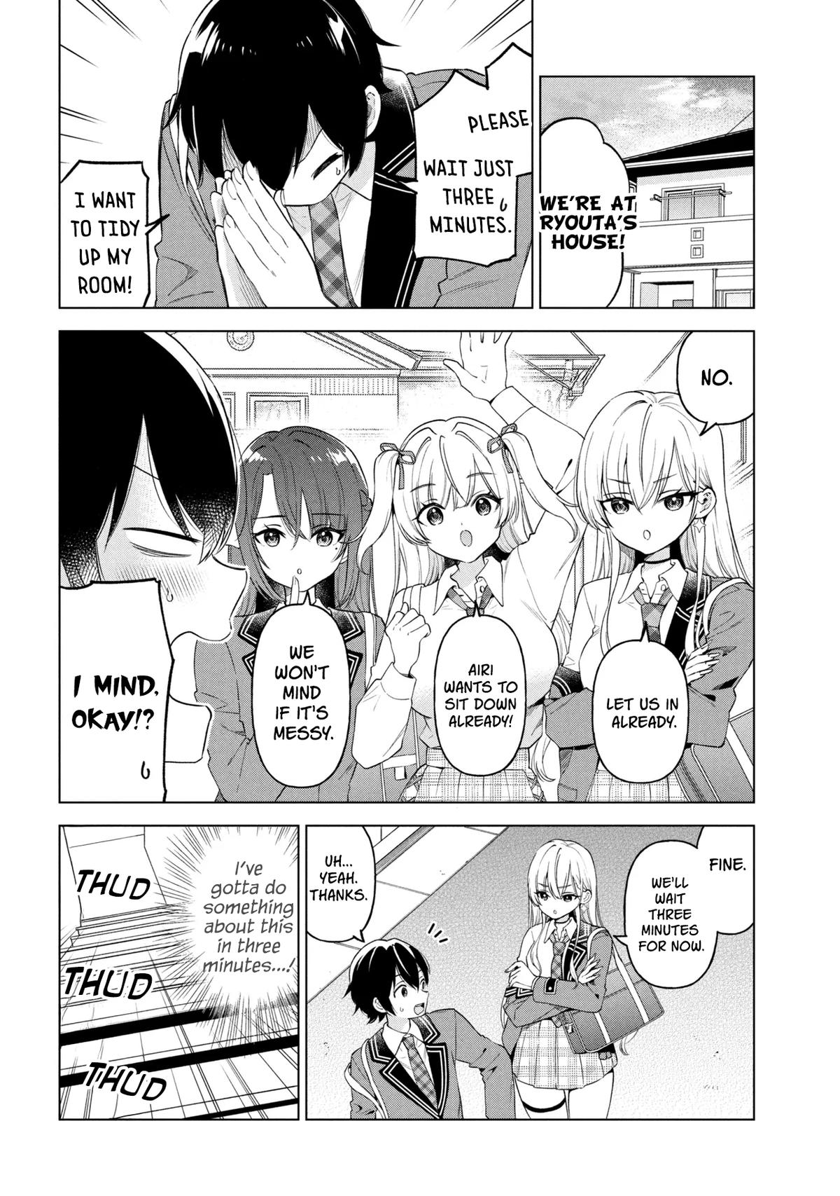 Inkya no Ore ga Sekigae de S-kyuu Bishoujo ni Kakomaretara Himitsu no Kankei ga Hajimatta Chapter 10 page 3 - 