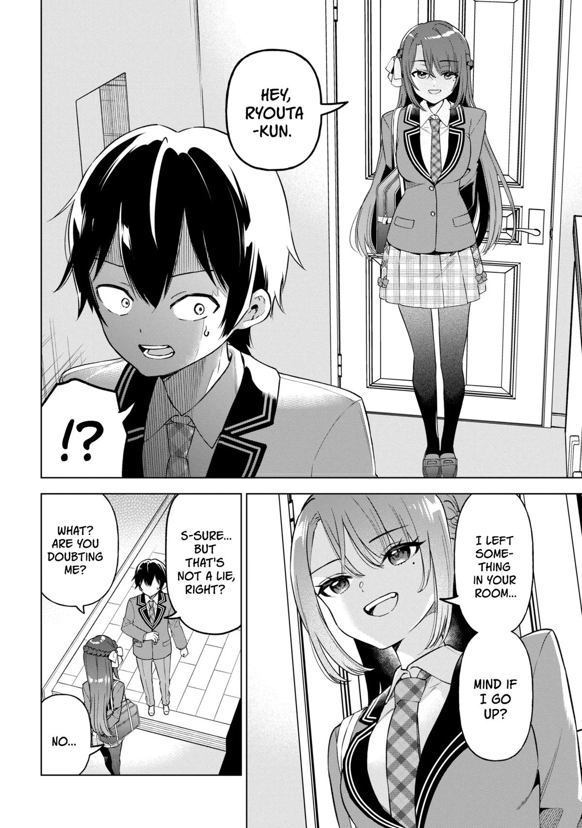 Inkya no Ore ga Sekigae de S-kyuu Bishoujo ni Kakomaretara Himitsu no Kankei ga Hajimatta Chapter 11 page 12 - 