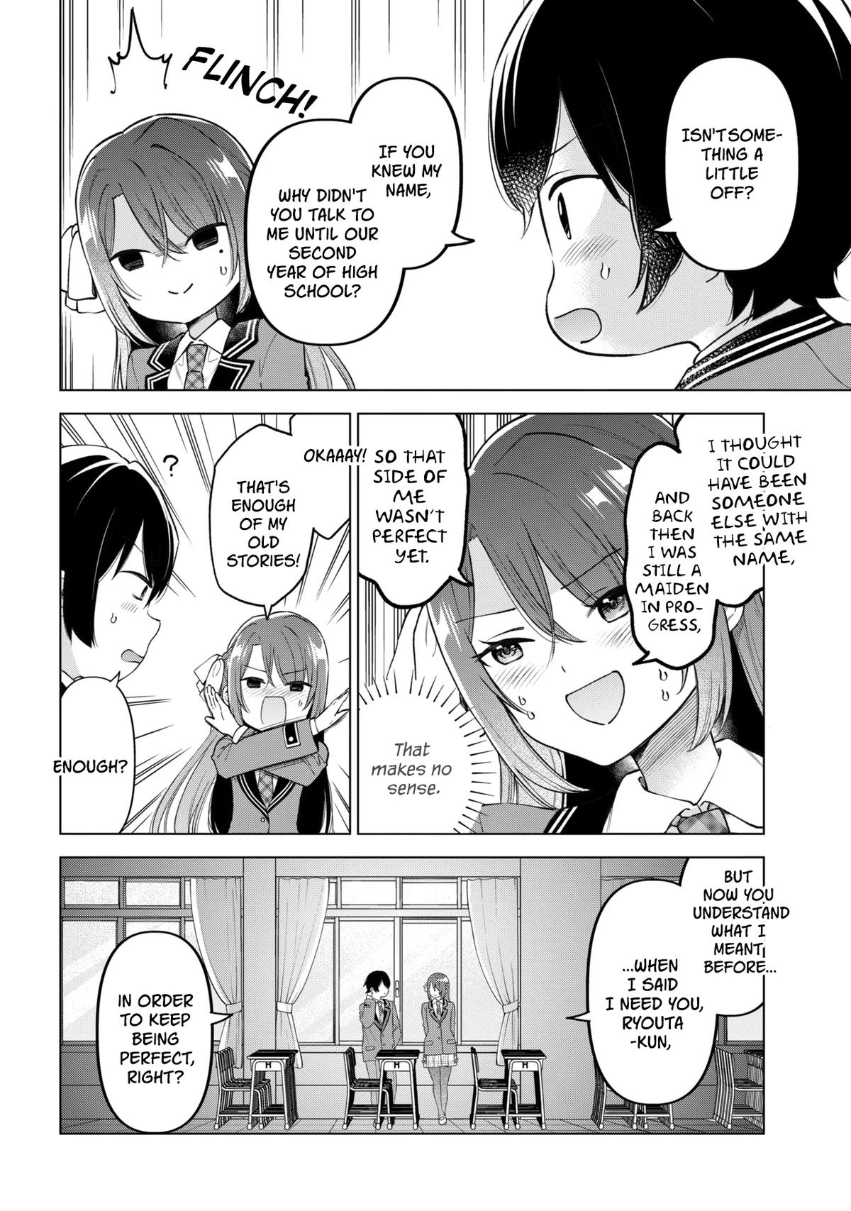 Inkya no Ore ga Sekigae de S-kyuu Bishoujo ni Kakomaretara Himitsu no Kankei ga Hajimatta Chapter 13 page 28 - 
