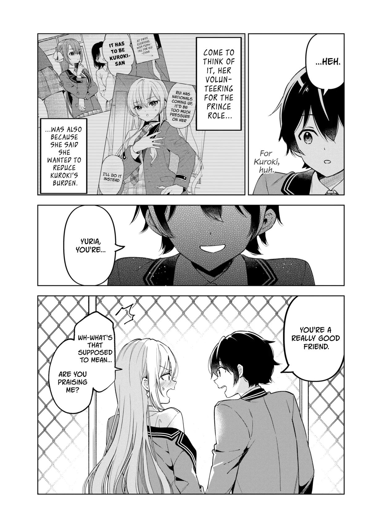 Inkya no Ore ga Sekigae de S-kyuu Bishoujo ni Kakomaretara Himitsu no Kankei ga Hajimatta Chapter 14 page 11 - 