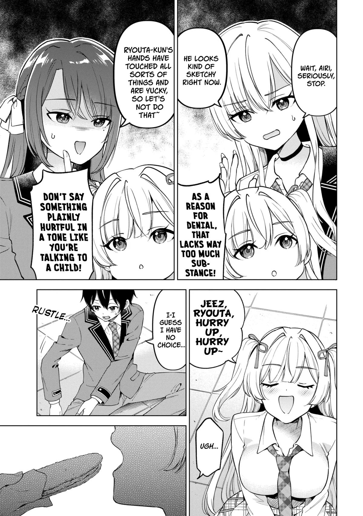 Inkya no Ore ga Sekigae de S-kyuu Bishoujo ni Kakomaretara Himitsu no Kankei ga Hajimatta Chapter 14 page 17 - 