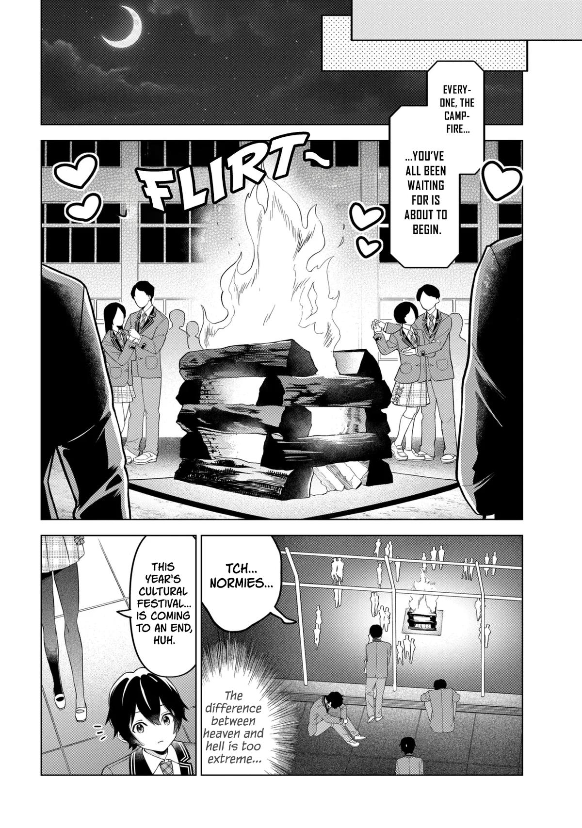 Inkya no Ore ga Sekigae de S-kyuu Bishoujo ni Kakomaretara Himitsu no Kankei ga Hajimatta Chapter 14 page 20 - 