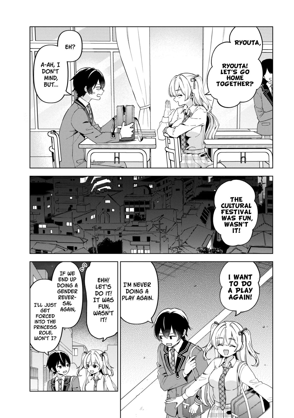 Inkya no Ore ga Sekigae de S-kyuu Bishoujo ni Kakomaretara Himitsu no Kankei ga Hajimatta Chapter 14 page 33 - 
