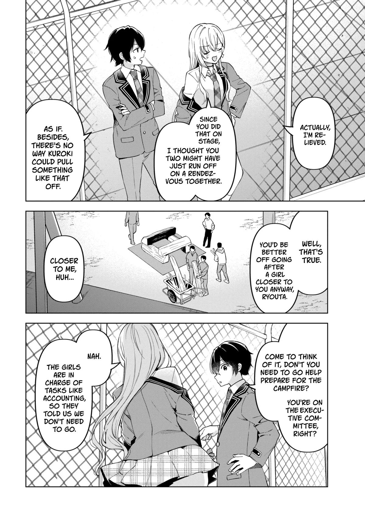 Inkya no Ore ga Sekigae de S-kyuu Bishoujo ni Kakomaretara Himitsu no Kankei ga Hajimatta Chapter 14 page 8 - 