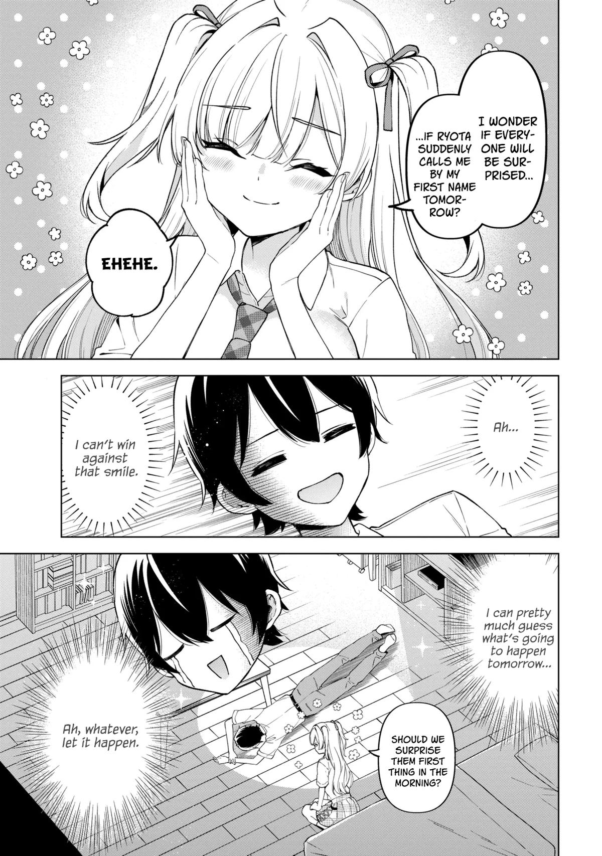 Inkya no Ore ga Sekigae de S-kyuu Bishoujo ni Kakomaretara Himitsu no Kankei ga Hajimatta Chapter 15 page 35 - 