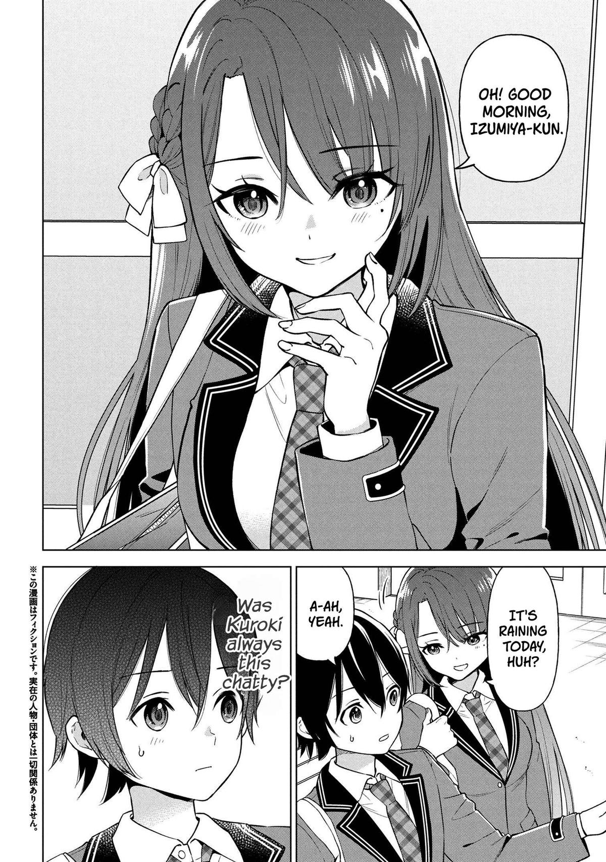 Inkya no Ore ga Sekigae de S-kyuu Bishoujo ni Kakomaretara Himitsu no Kankei ga Hajimatta Chapter 3 page 2 - 