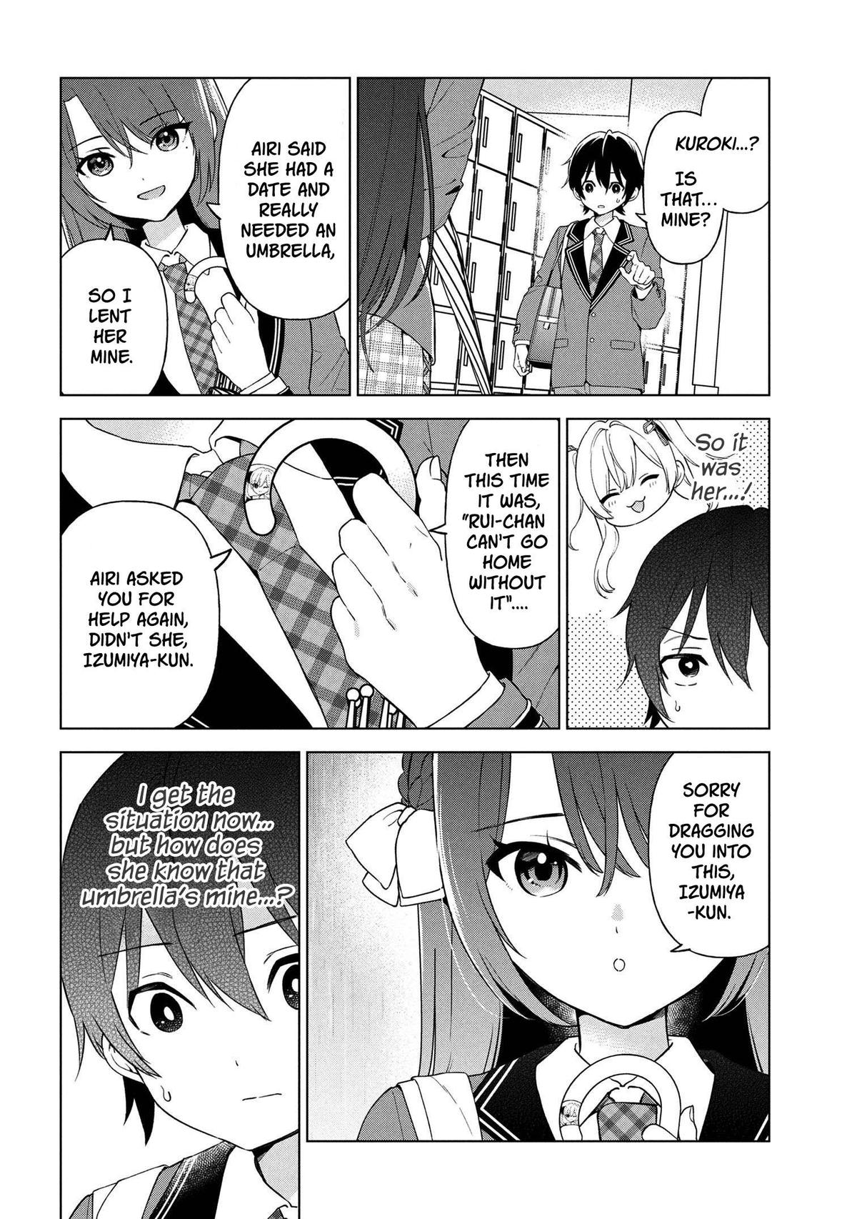 Inkya no Ore ga Sekigae de S-kyuu Bishoujo ni Kakomaretara Himitsu no Kankei ga Hajimatta Chapter 3 page 12 - 