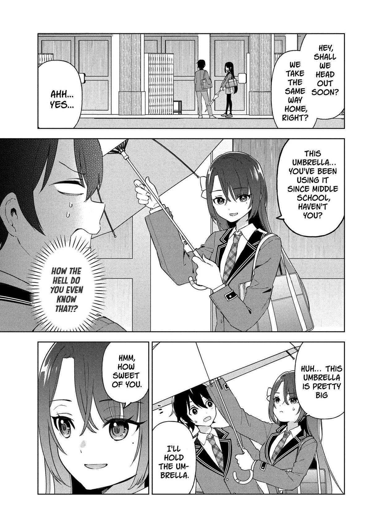 Inkya no Ore ga Sekigae de S-kyuu Bishoujo ni Kakomaretara Himitsu no Kankei ga Hajimatta Chapter 3 page 13 - 