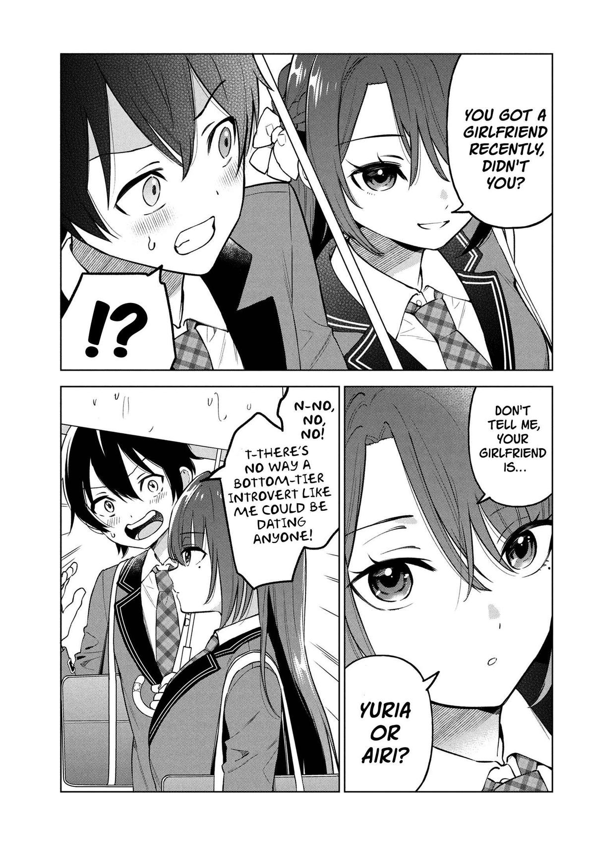 Inkya no Ore ga Sekigae de S-kyuu Bishoujo ni Kakomaretara Himitsu no Kankei ga Hajimatta Chapter 3 page 15 - 