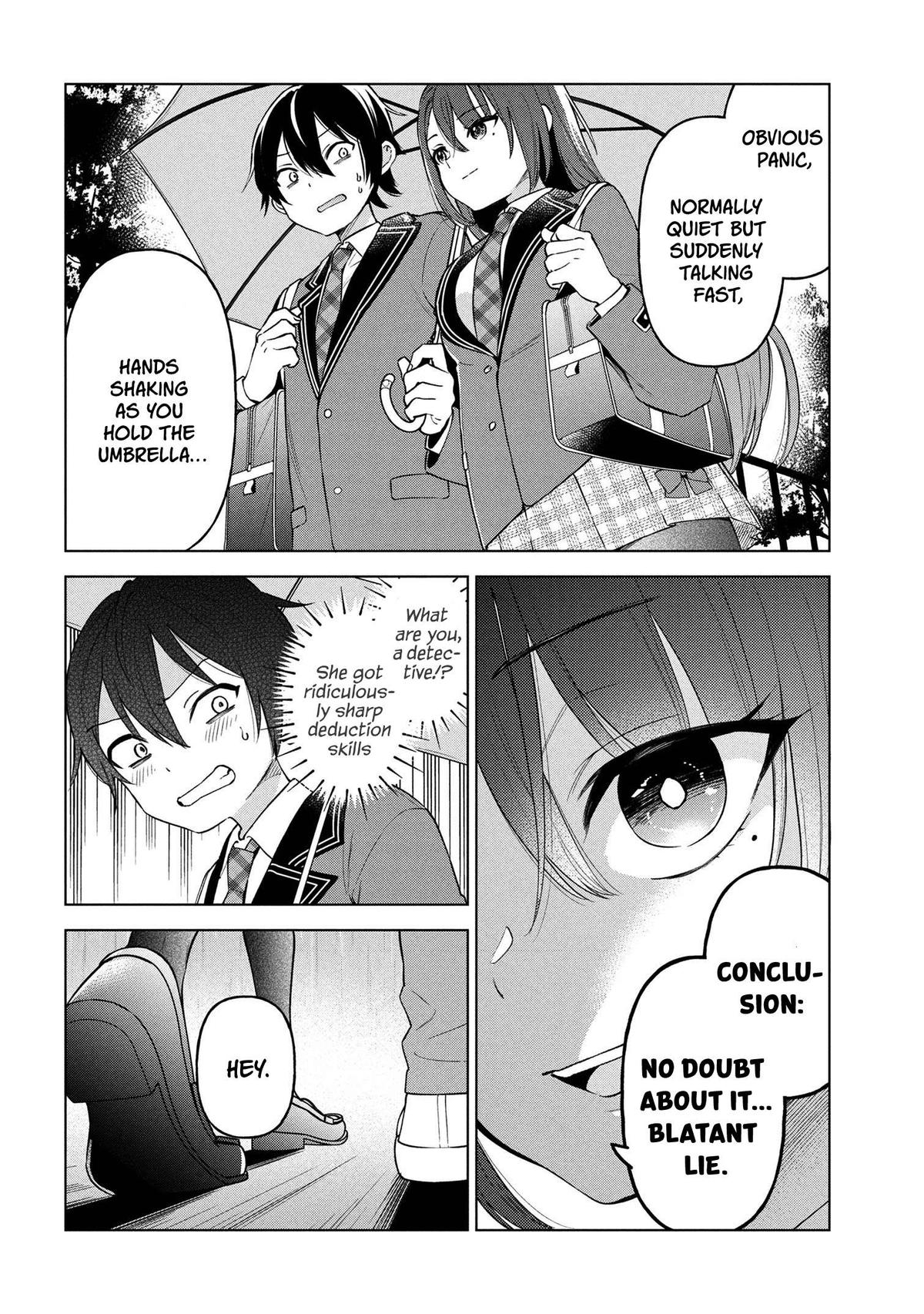 Inkya no Ore ga Sekigae de S-kyuu Bishoujo ni Kakomaretara Himitsu no Kankei ga Hajimatta Chapter 3 page 16 - 