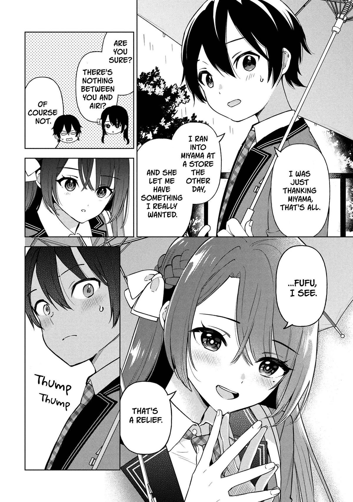 Inkya no Ore ga Sekigae de S-kyuu Bishoujo ni Kakomaretara Himitsu no Kankei ga Hajimatta Chapter 3 page 18 - 