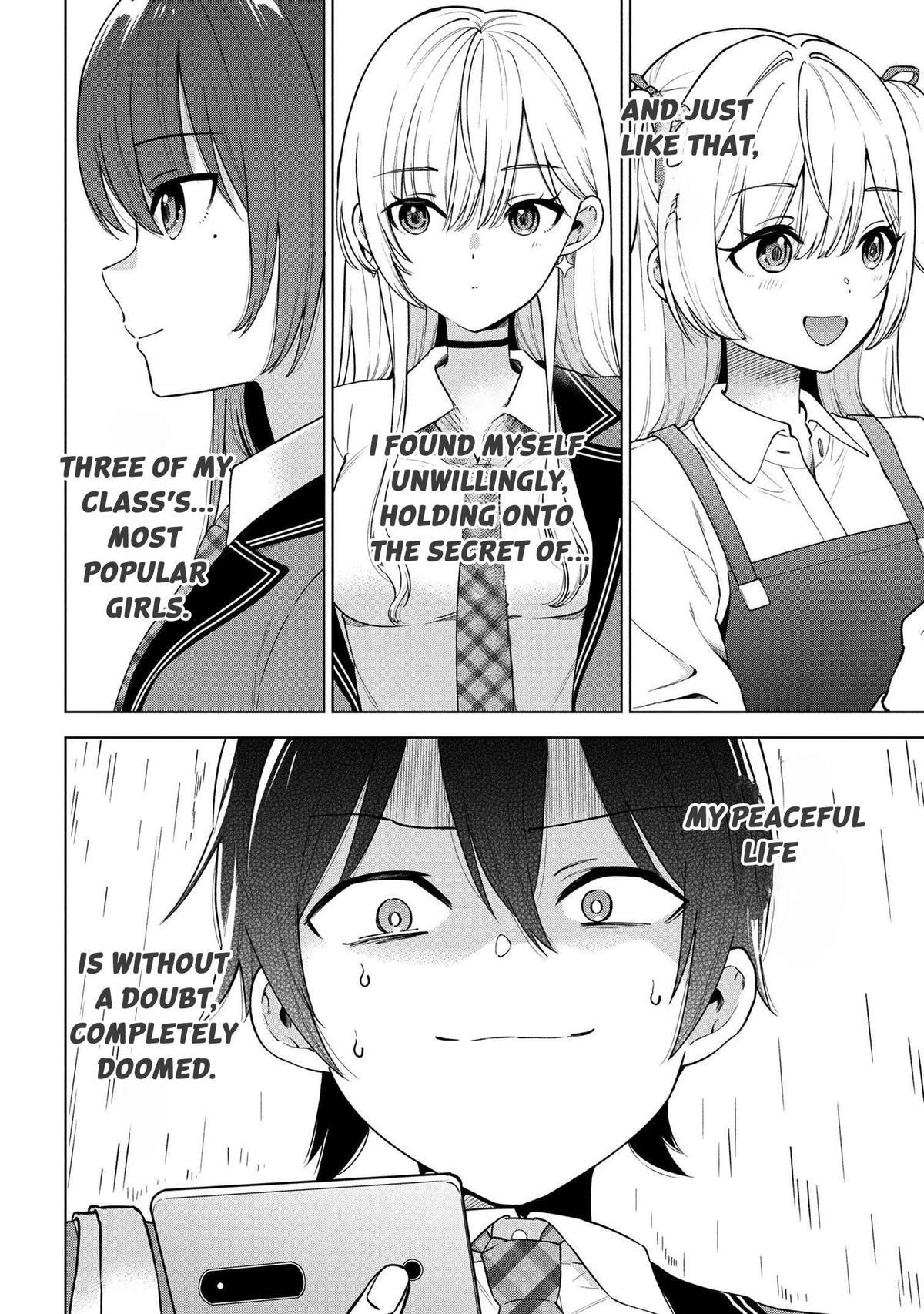 Inkya no Ore ga Sekigae de S-kyuu Bishoujo ni Kakomaretara Himitsu no Kankei ga Hajimatta Chapter 3 page 32 - 