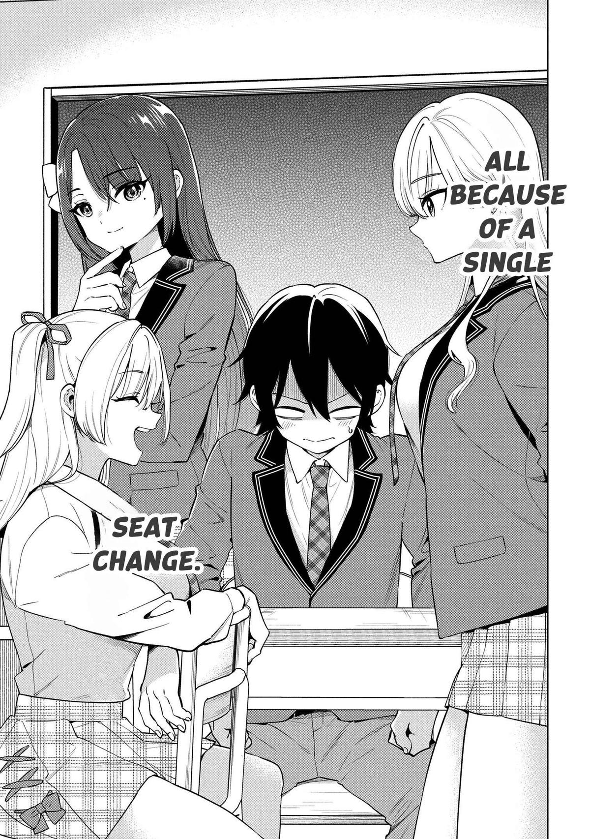 Inkya no Ore ga Sekigae de S-kyuu Bishoujo ni Kakomaretara Himitsu no Kankei ga Hajimatta Chapter 3 page 33 - 