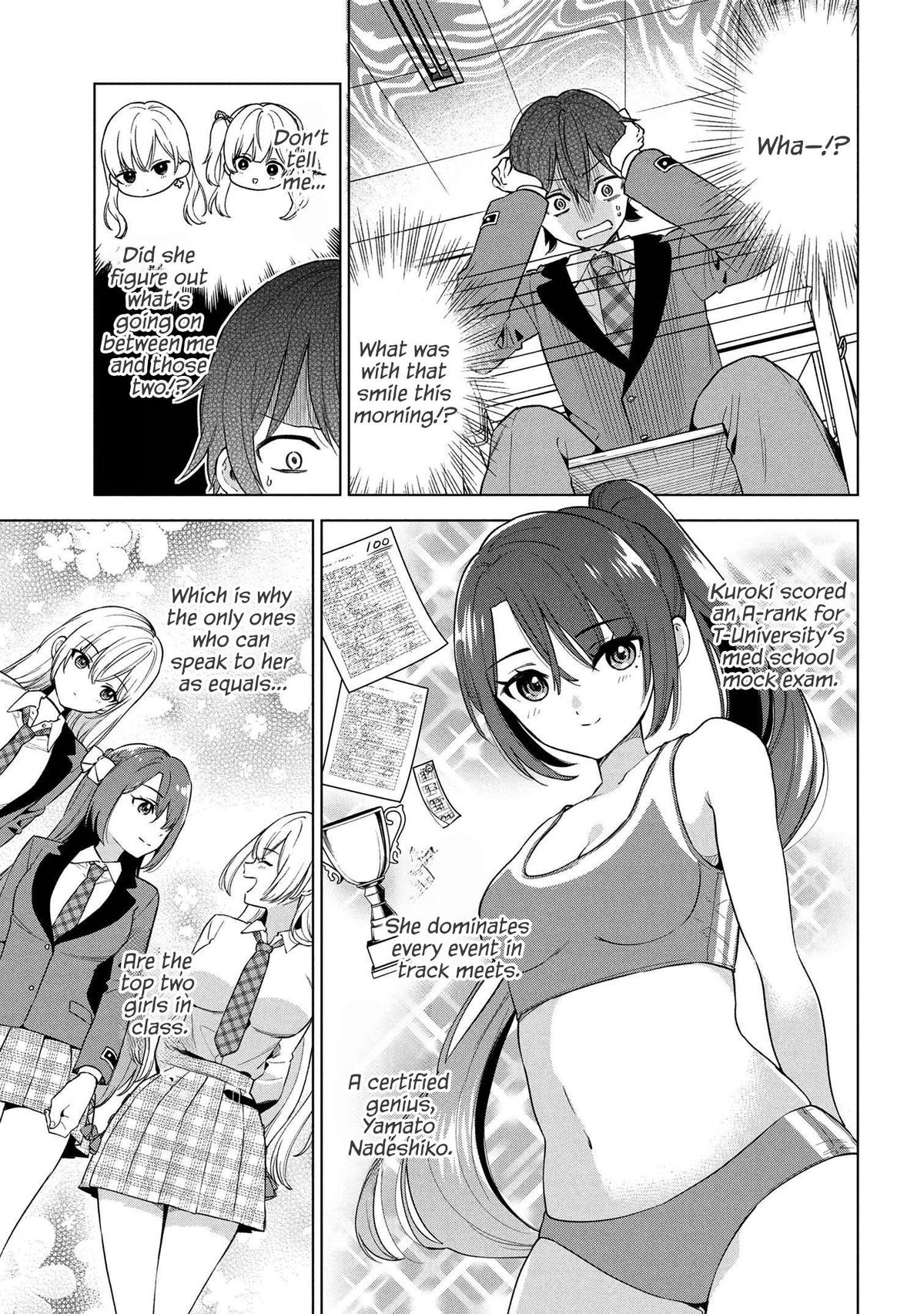 Inkya no Ore ga Sekigae de S-kyuu Bishoujo ni Kakomaretara Himitsu no Kankei ga Hajimatta Chapter 3 page 5 - 