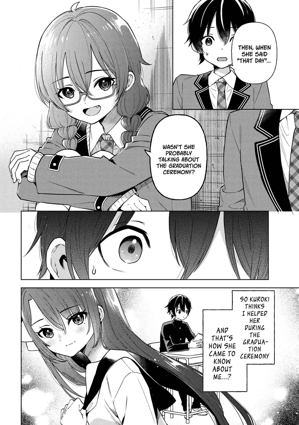 Inkya no Ore ga Sekigae de S-kyuu Bishoujo ni Kakomaretara Himitsu no Kankei ga Hajimatta Chapter 4 page 16 - 