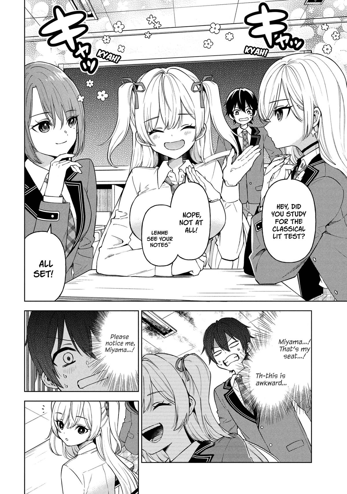 Inkya no Ore ga Sekigae de S-kyuu Bishoujo ni Kakomaretara Himitsu no Kankei ga Hajimatta Chapter 4 page 22 - 