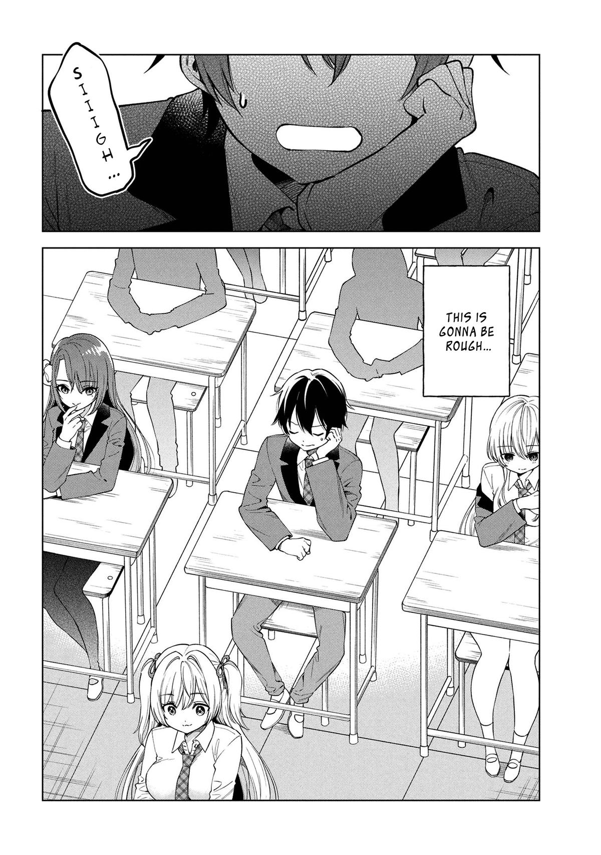 Inkya no Ore ga Sekigae de S-kyuu Bishoujo ni Kakomaretara Himitsu no Kankei ga Hajimatta Chapter 4 page 32 - 