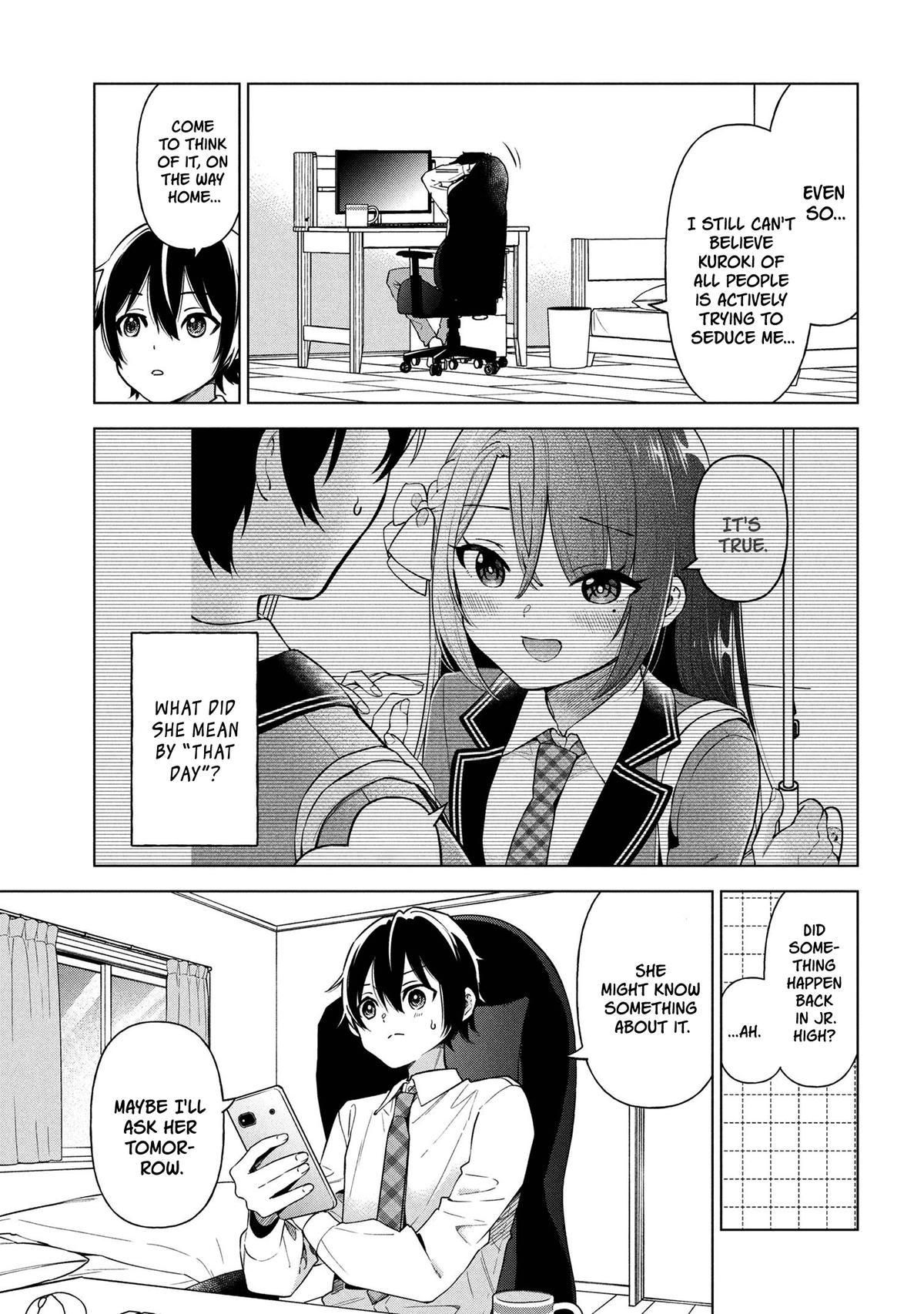Inkya no Ore ga Sekigae de S-kyuu Bishoujo ni Kakomaretara Himitsu no Kankei ga Hajimatta Chapter 4 page 5 - 