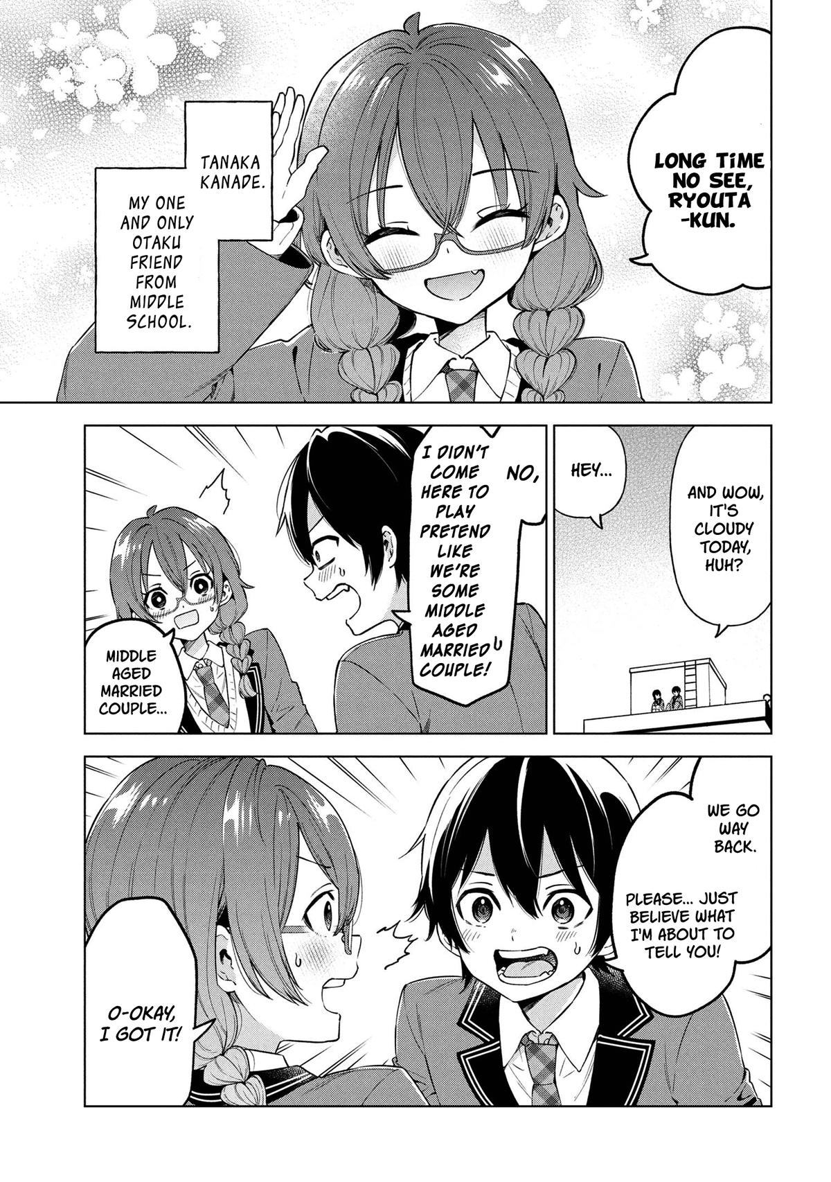 Inkya no Ore ga Sekigae de S-kyuu Bishoujo ni Kakomaretara Himitsu no Kankei ga Hajimatta Chapter 4 page 7 - 