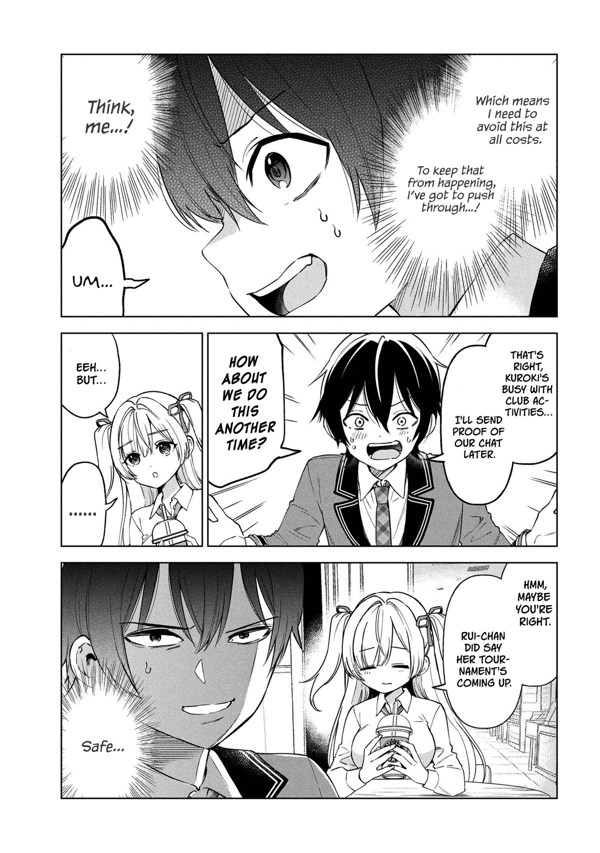 Inkya no Ore ga Sekigae de S-kyuu Bishoujo ni Kakomaretara Himitsu no Kankei ga Hajimatta Chapter 5 page 11 - 