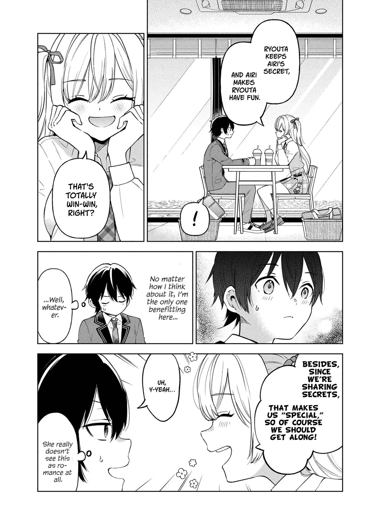 Inkya no Ore ga Sekigae de S-kyuu Bishoujo ni Kakomaretara Himitsu no Kankei ga Hajimatta Chapter 5 page 17 - 