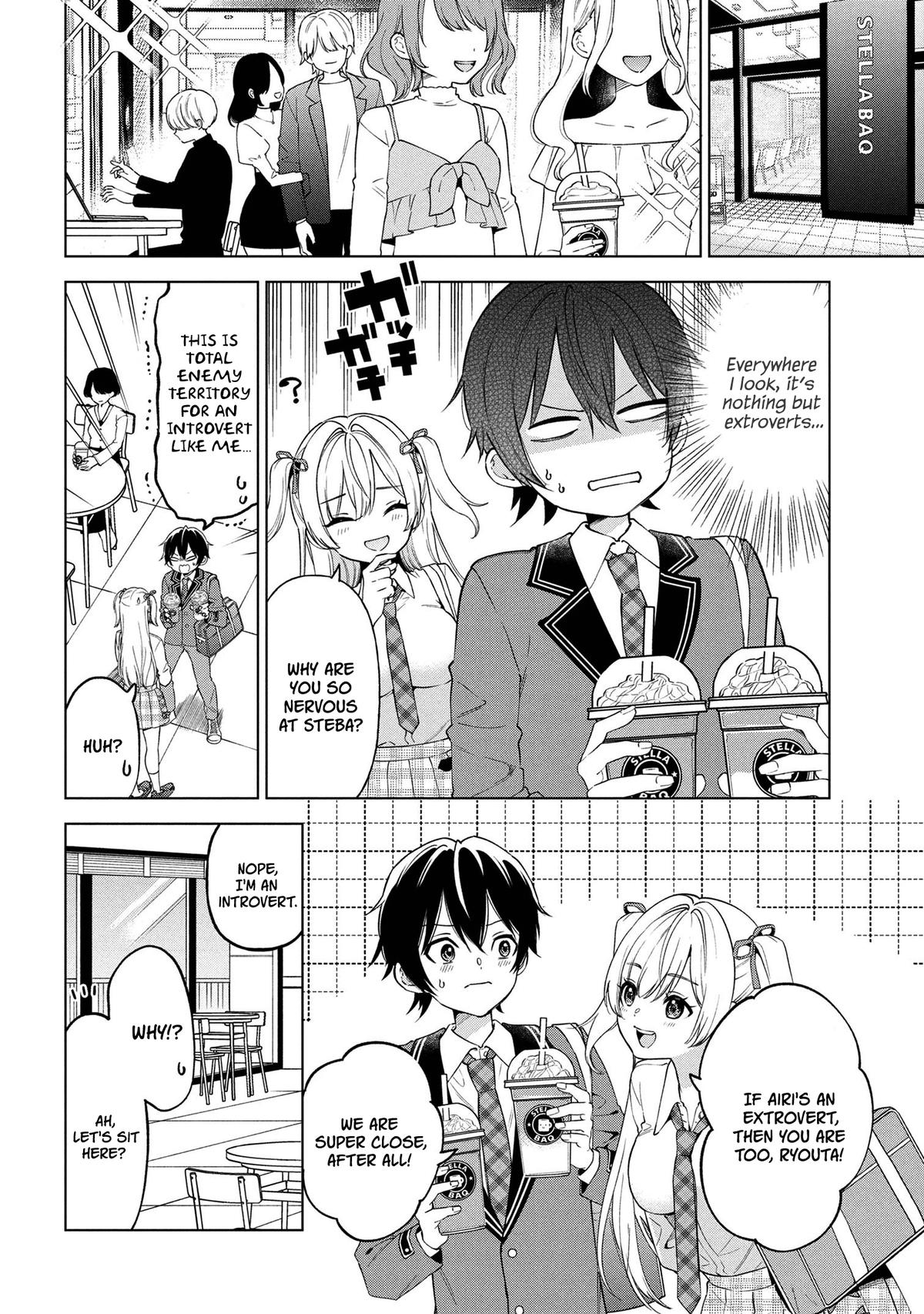 Inkya no Ore ga Sekigae de S-kyuu Bishoujo ni Kakomaretara Himitsu no Kankei ga Hajimatta Chapter 5 page 4 - 