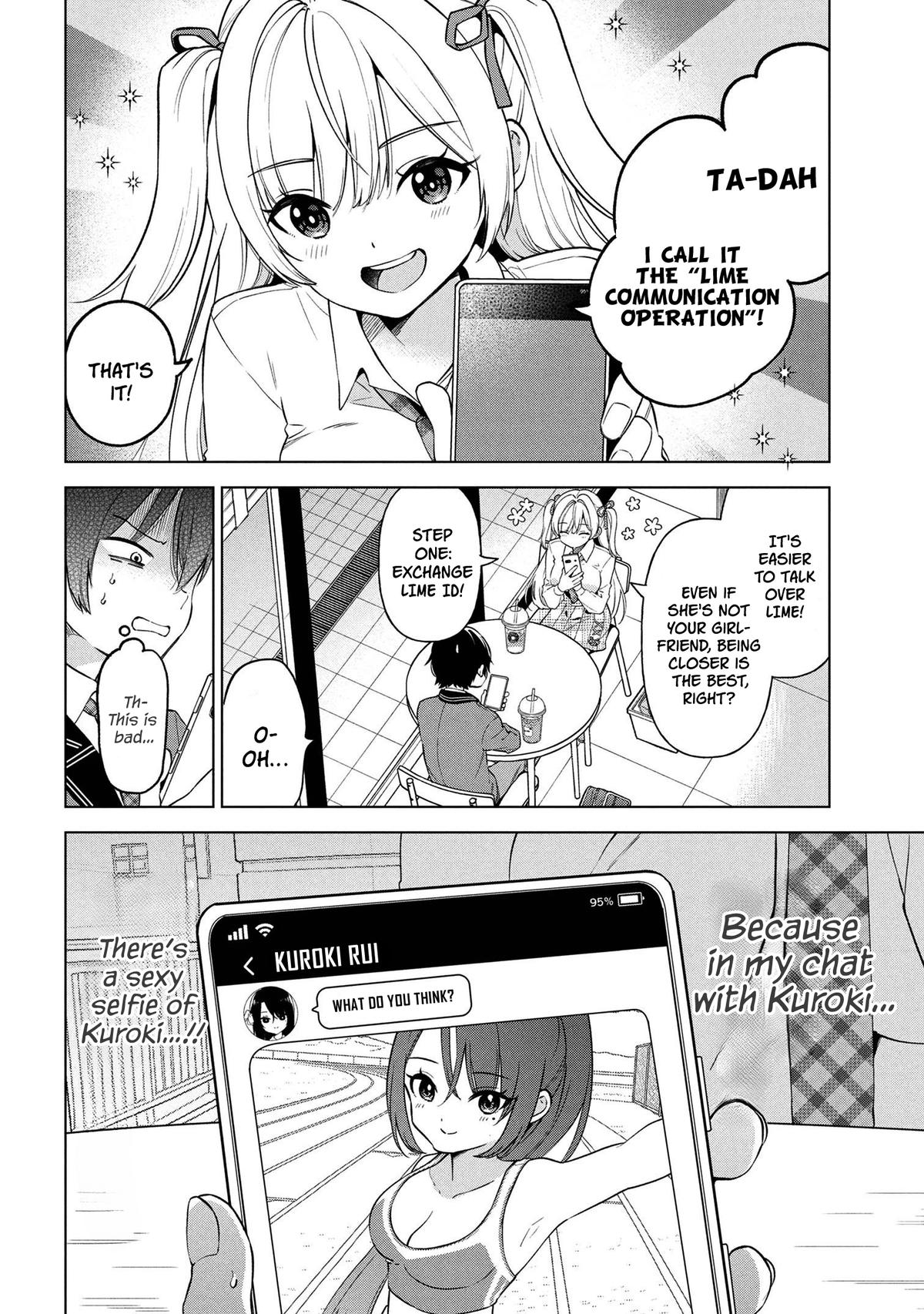 Inkya no Ore ga Sekigae de S-kyuu Bishoujo ni Kakomaretara Himitsu no Kankei ga Hajimatta Chapter 5 page 8 - 