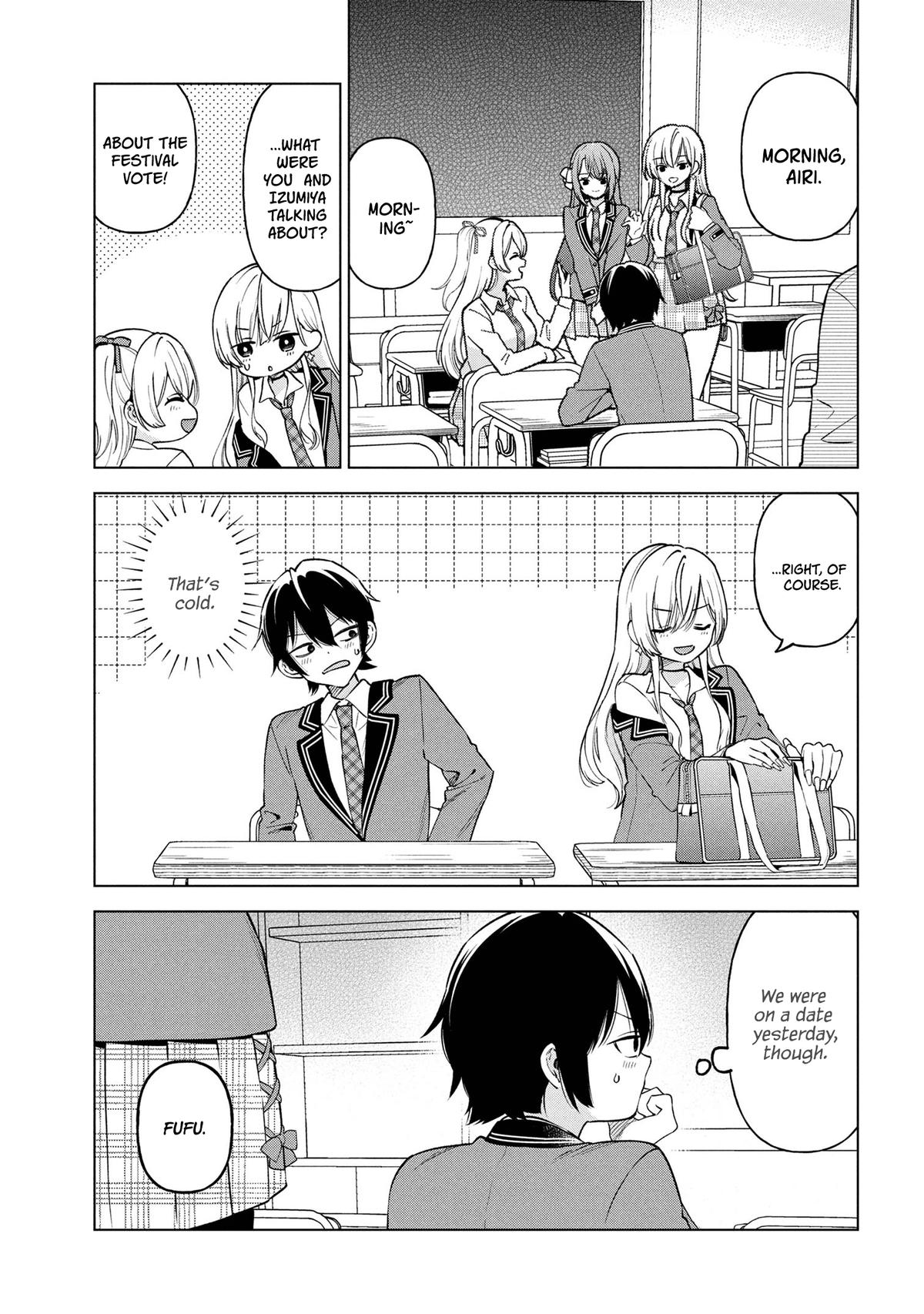 Inkya no Ore ga Sekigae de S-kyuu Bishoujo ni Kakomaretara Himitsu no Kankei ga Hajimatta Chapter 7 page 22 - 