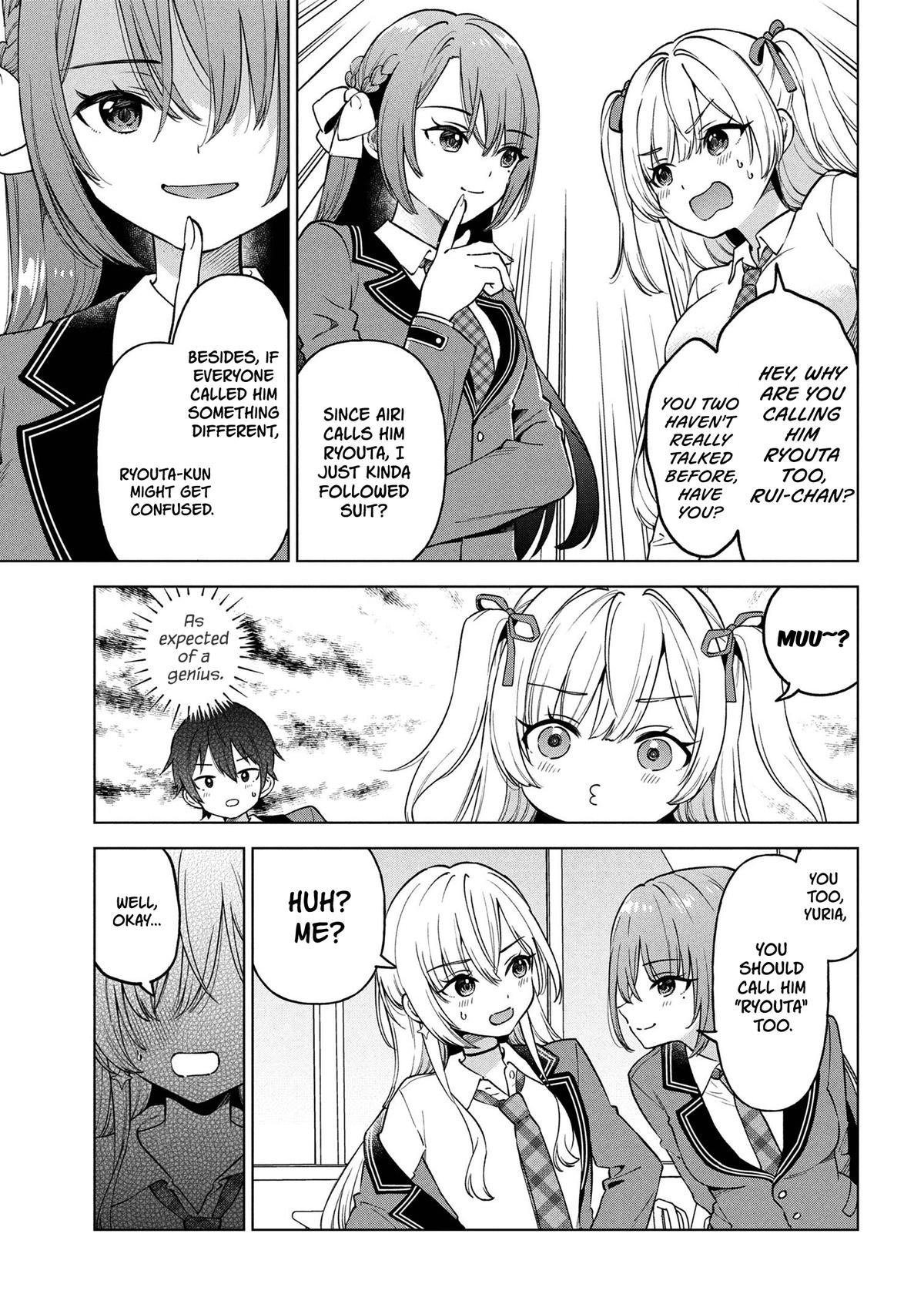 Inkya no Ore ga Sekigae de S-kyuu Bishoujo ni Kakomaretara Himitsu no Kankei ga Hajimatta Chapter 7 page 24 - 