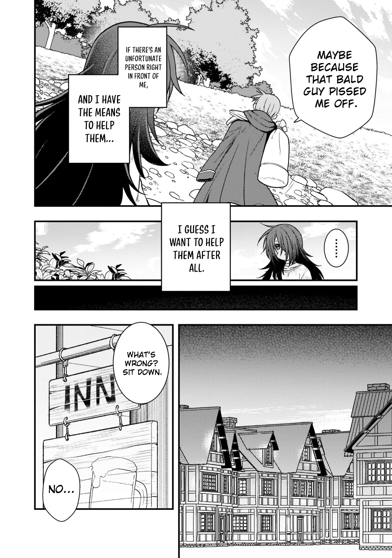 Inochiwake no Boukensha ~Fukou Shoujo wo Sukuttara Zenryoku de Suuhai Sareta node Sekinin Torazaru wo Enai~ Chapter 1 page 33 - 
