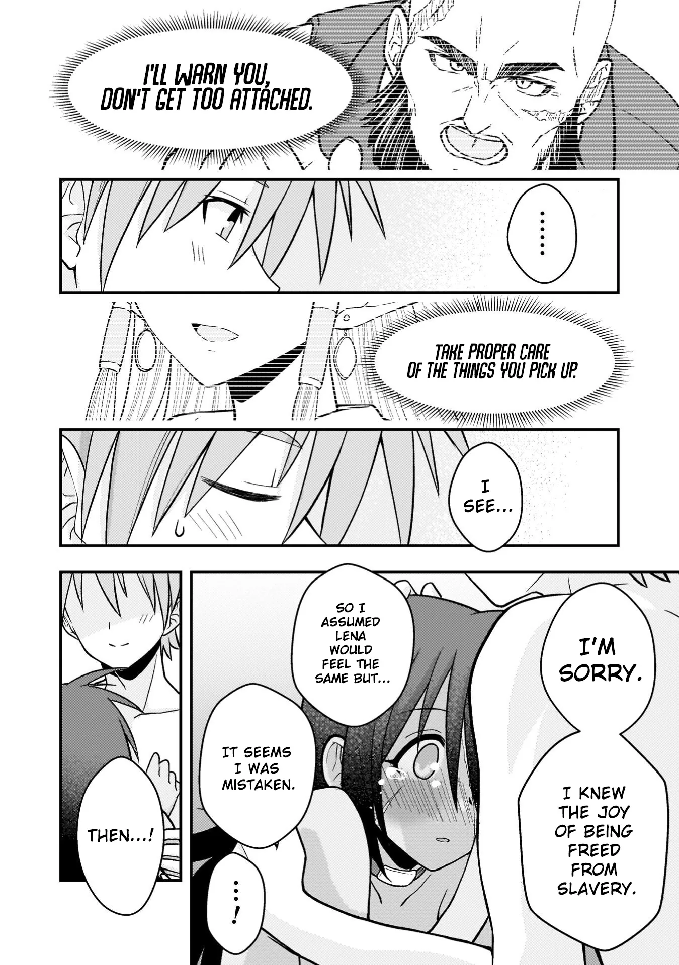 Inochiwake no Boukensha ~Fukou Shoujo wo Sukuttara Zenryoku de Suuhai Sareta node Sekinin Torazaru wo Enai~ Chapter 3 page 19 - 