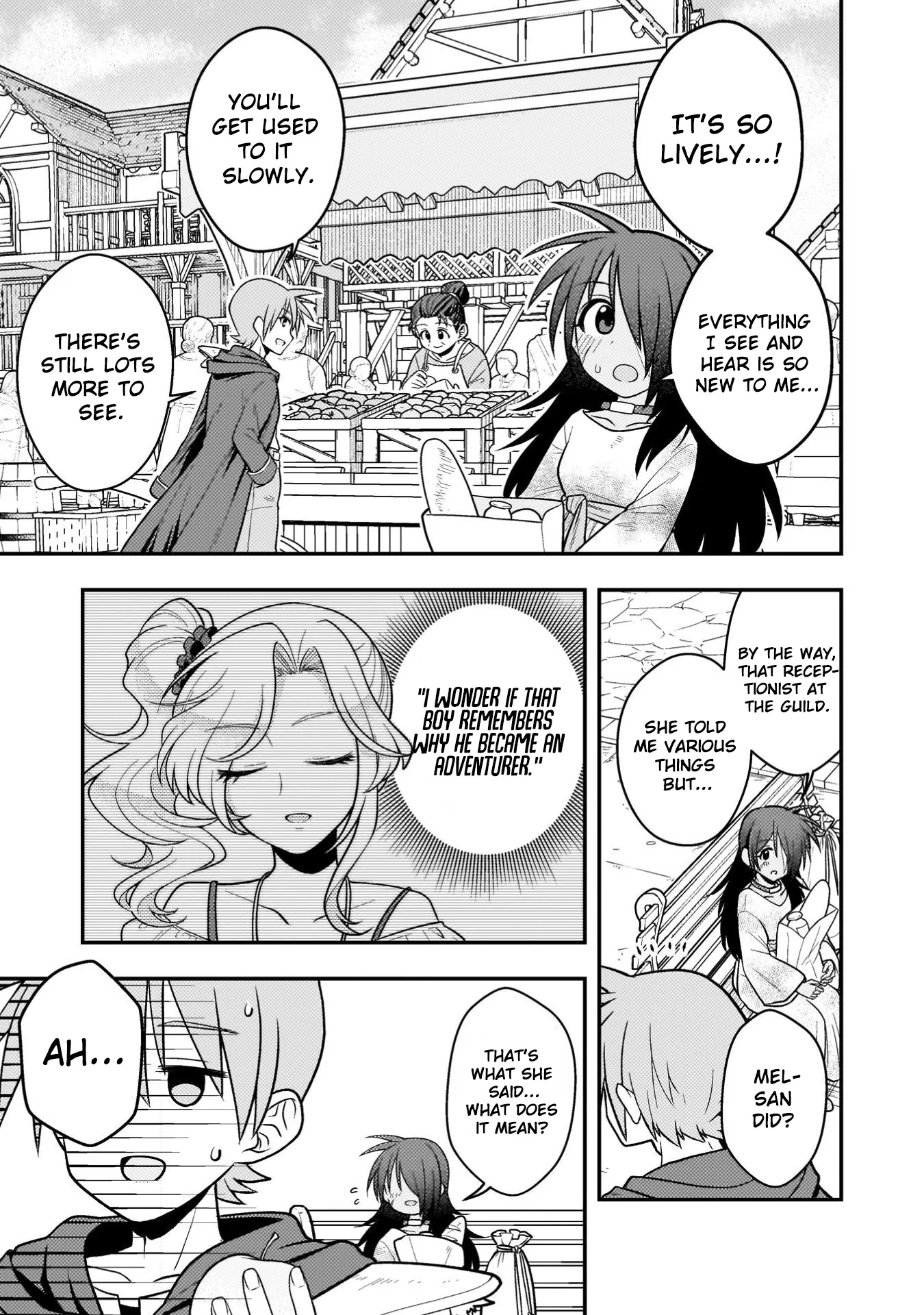 Inochiwake no Boukensha ~Fukou Shoujo wo Sukuttara Zenryoku de Suuhai Sareta node Sekinin Torazaru wo Enai~ Chapter 3 page 4 - 