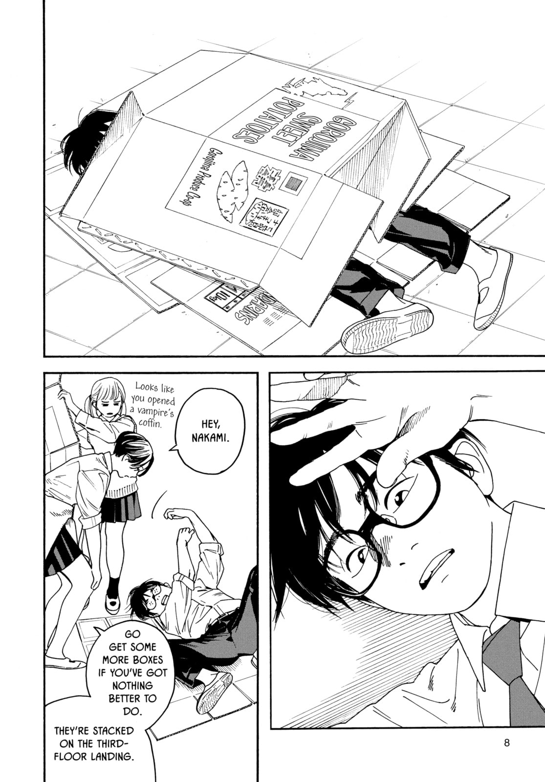Insomniacs After School Chapter 1 page 4 - 