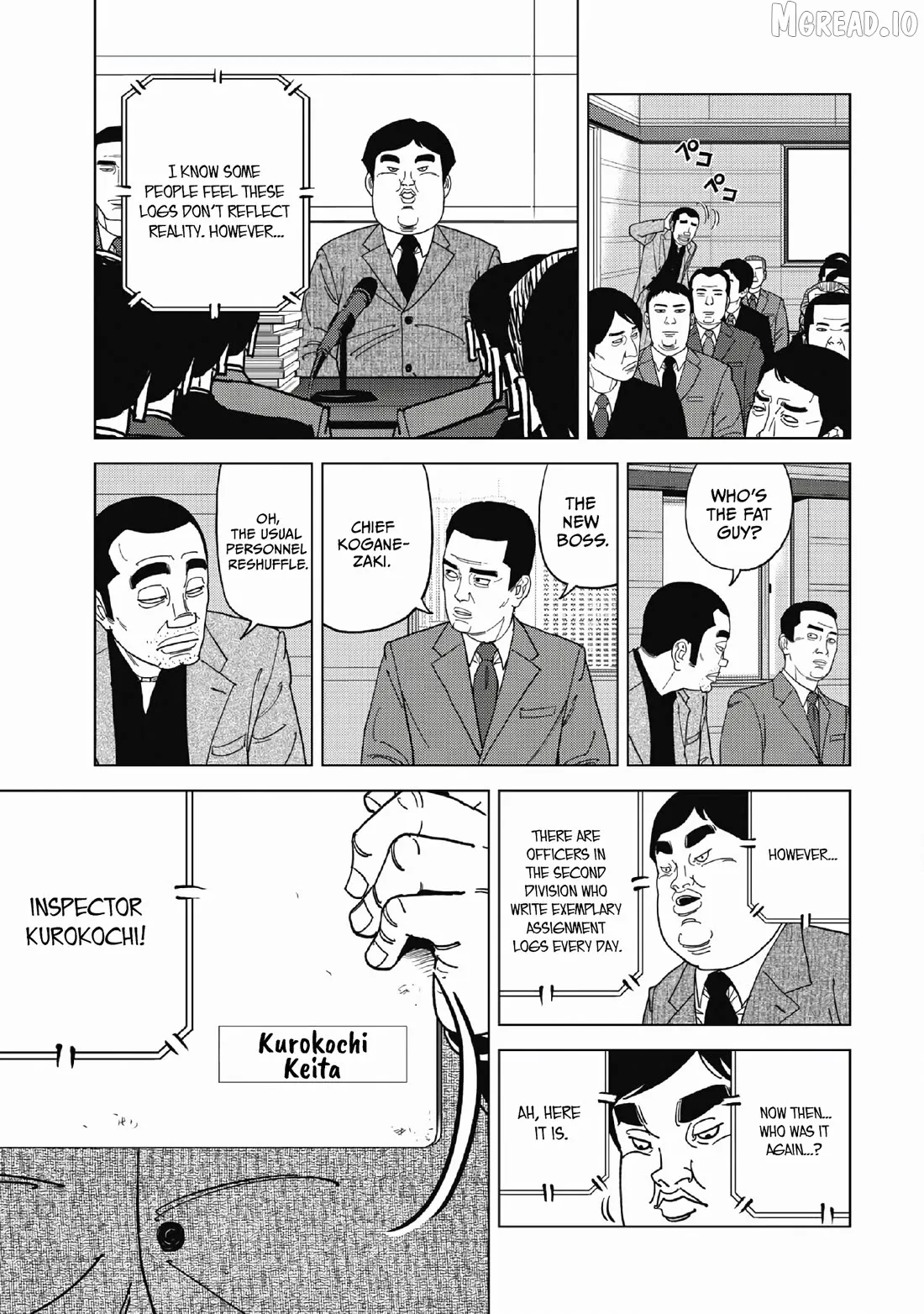 Inspector Kurokouchi Chapter 49 page 3 - 