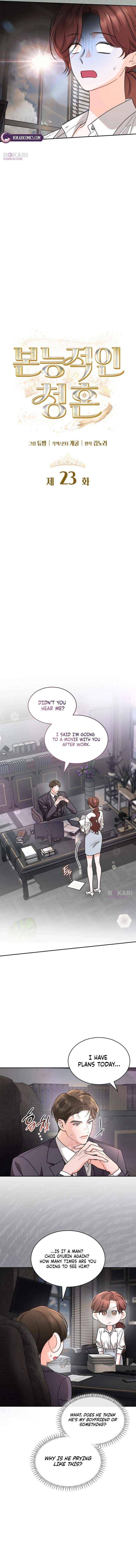 Instinctive Proposal Chapter 23 page 6 - 