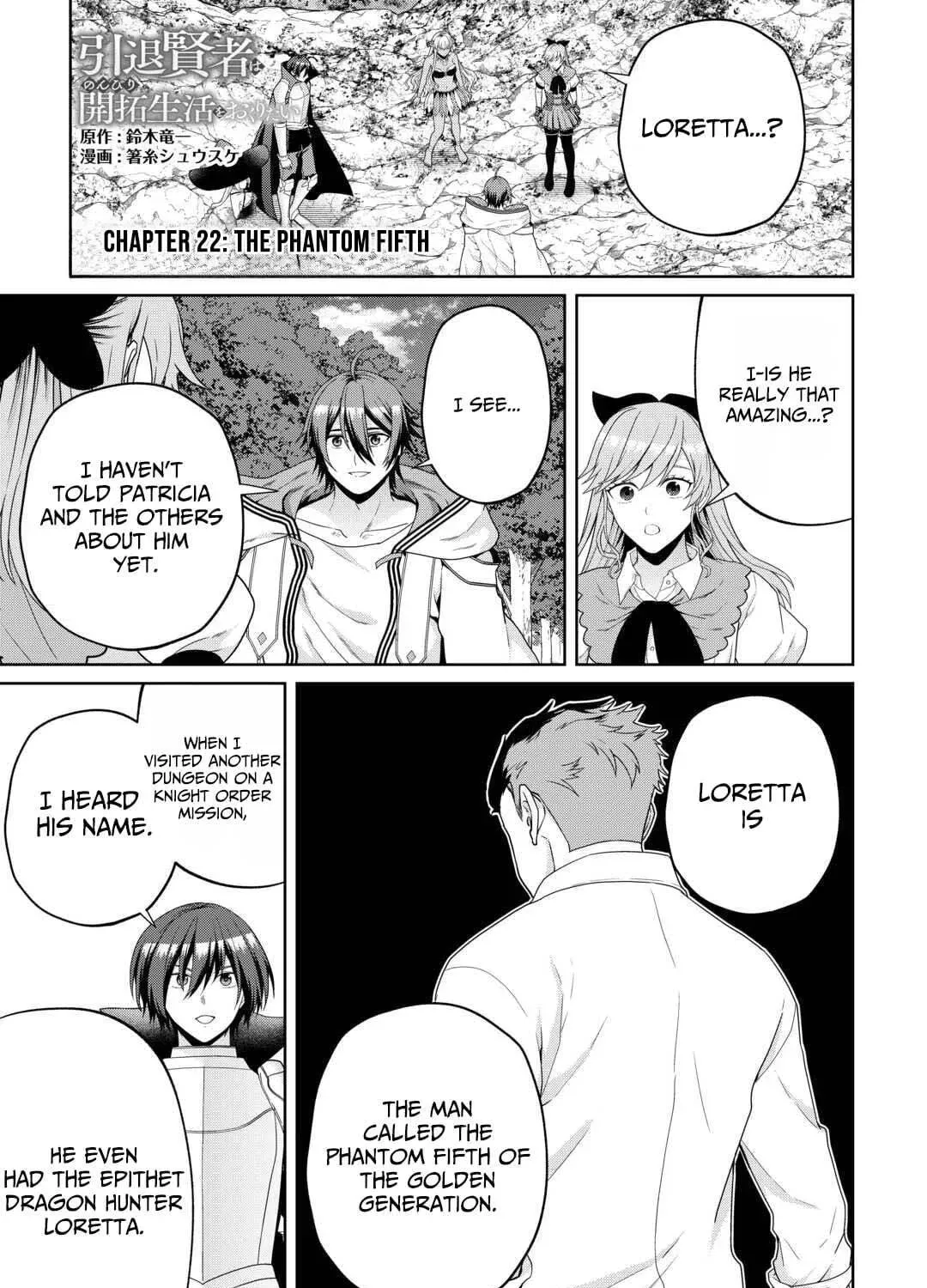 Intai Kenja wa Nonbiri Kaitaku Seikatsu wo Okuritai Chapter 22 page 2 - 