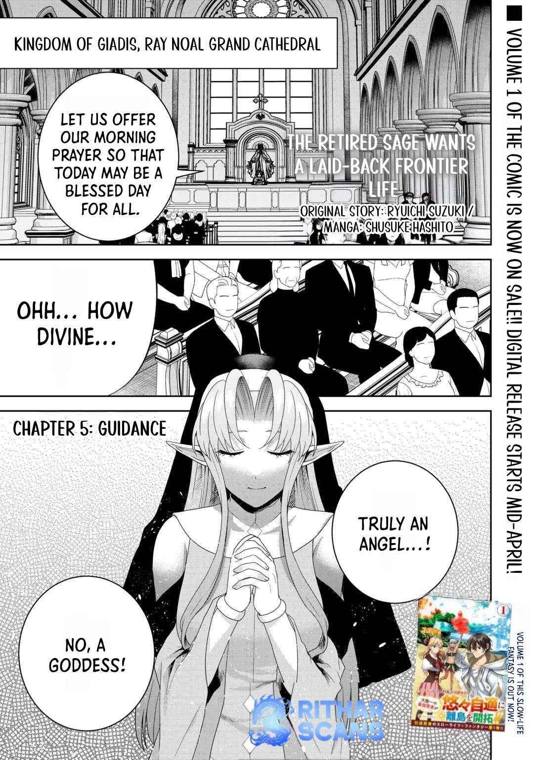 Intai Kenja wa Nonbiri Kaitaku Seikatsu wo Okuritai Chapter 5 page 1 - 