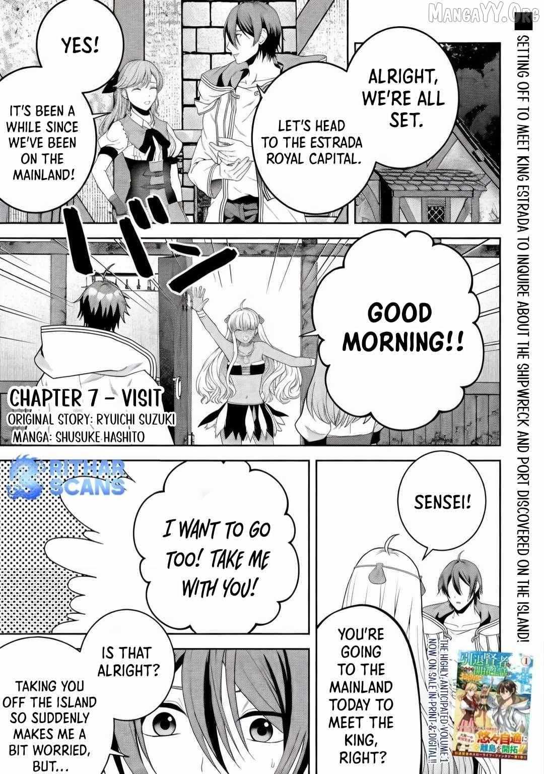 Intai Kenja wa Nonbiri Kaitaku Seikatsu wo Okuritai Chapter 7 page 2 - 