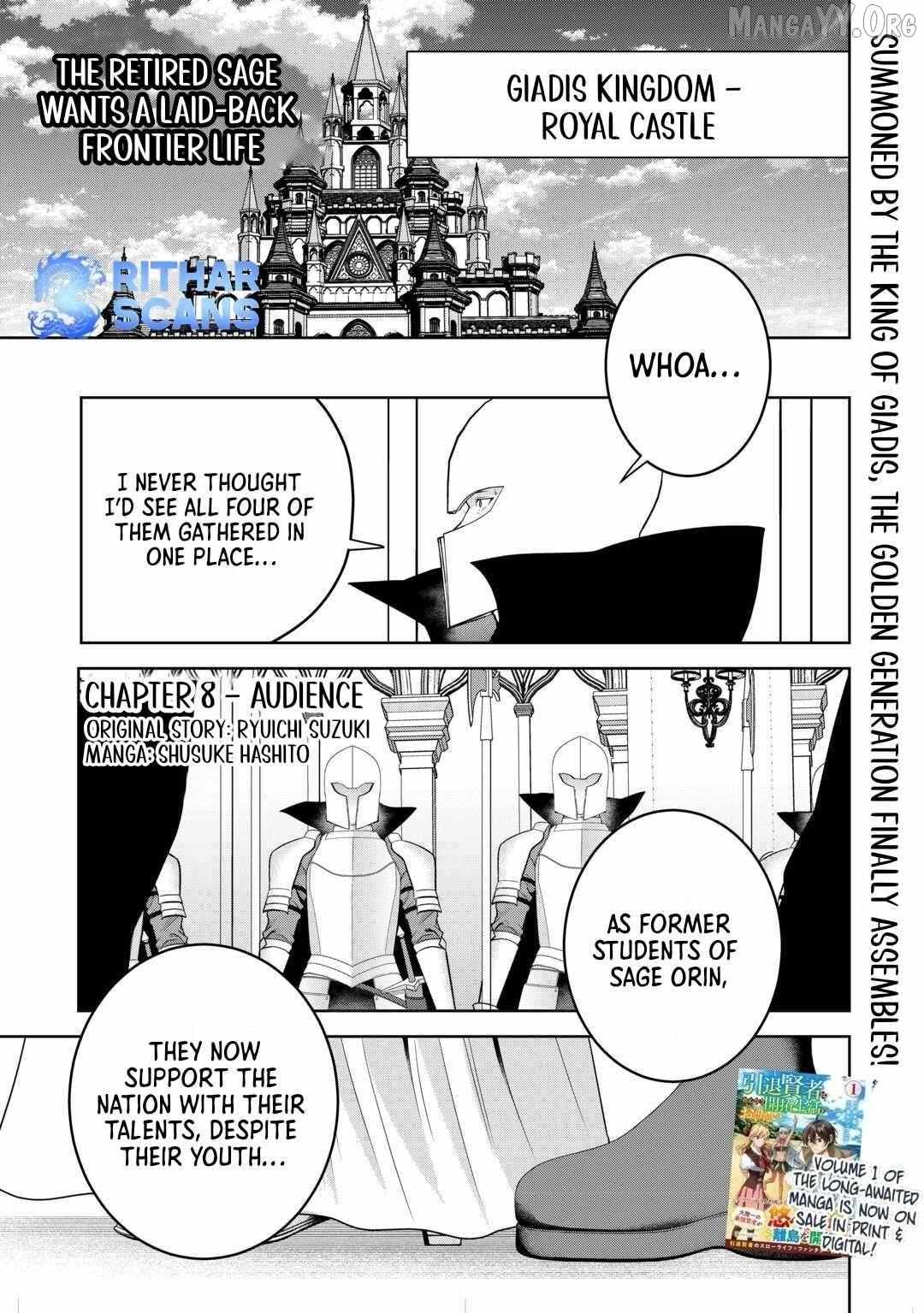 Intai Kenja wa Nonbiri Kaitaku Seikatsu wo Okuritai Chapter 8 page 2 - 