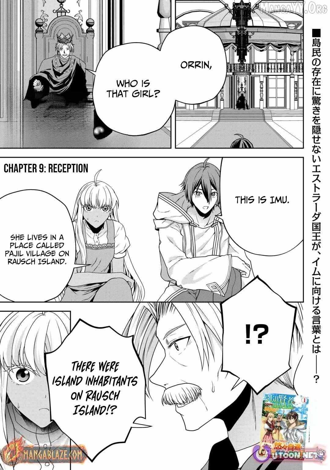 Intai Kenja wa Nonbiri Kaitaku Seikatsu wo Okuritai Chapter 9 page 2 - 