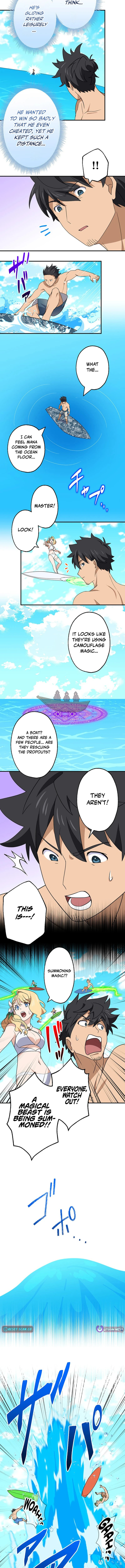 Intaishita Ossan Kenjada ga Manadeshi ga Tsuihou Sarete Kita no de Shoushin Ryokou ni Tsureteiku ~Surouraifu na Tabi no Tsumori ga, Nazeka Sekai Saikyou no Shitei ni Natte Ita~ Chapter 57 page 6 - 