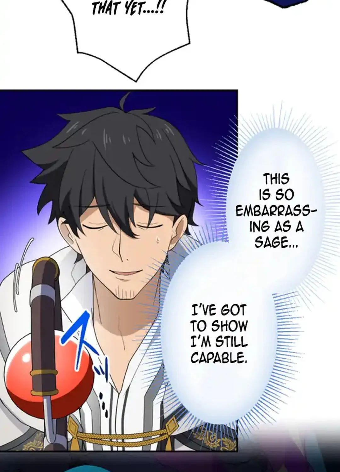 Intaishita Ossan Kenjada ga Manadeshi ga Tsuihou Sarete Kita no de Shoushin Ryokou ni Tsureteiku ~Surouraifu na Tabi no Tsumori ga, Nazeka Sekai Saikyou no Shitei ni Natte Ita~ Chapter 6 page 54 - 
