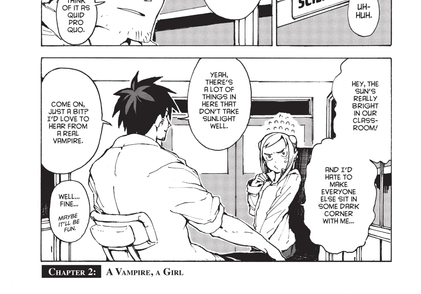 Interviews with Monster Girls Chapter 2 page 2 - 