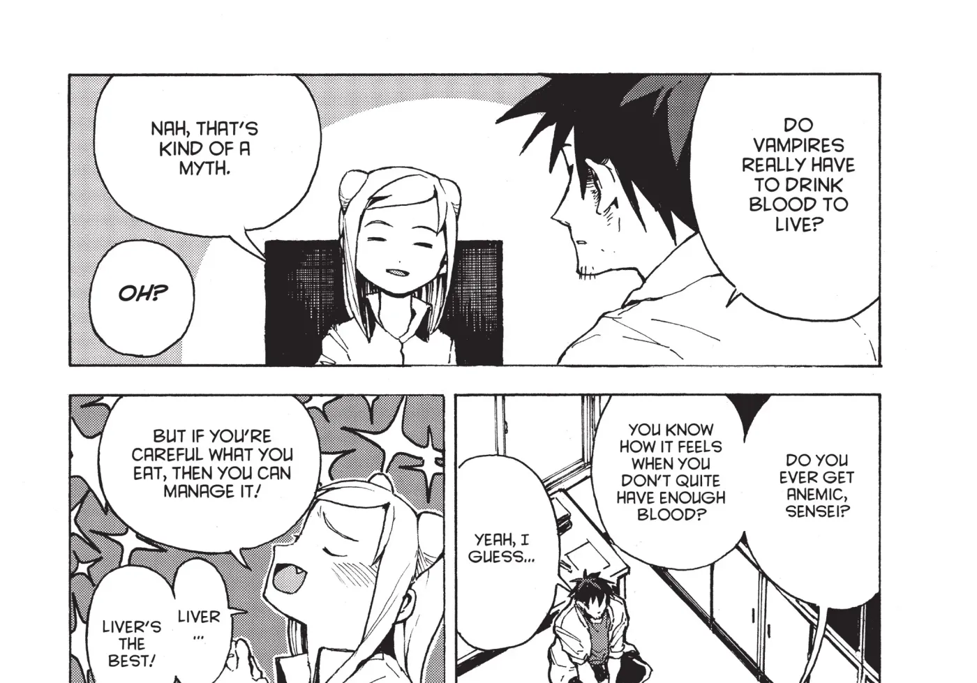 Interviews with Monster Girls Chapter 2 page 4 - 