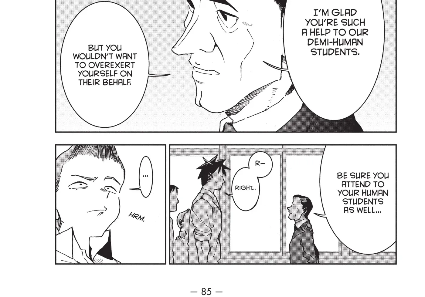 Interviews with Monster Girls Chapter 29 page 8 - 