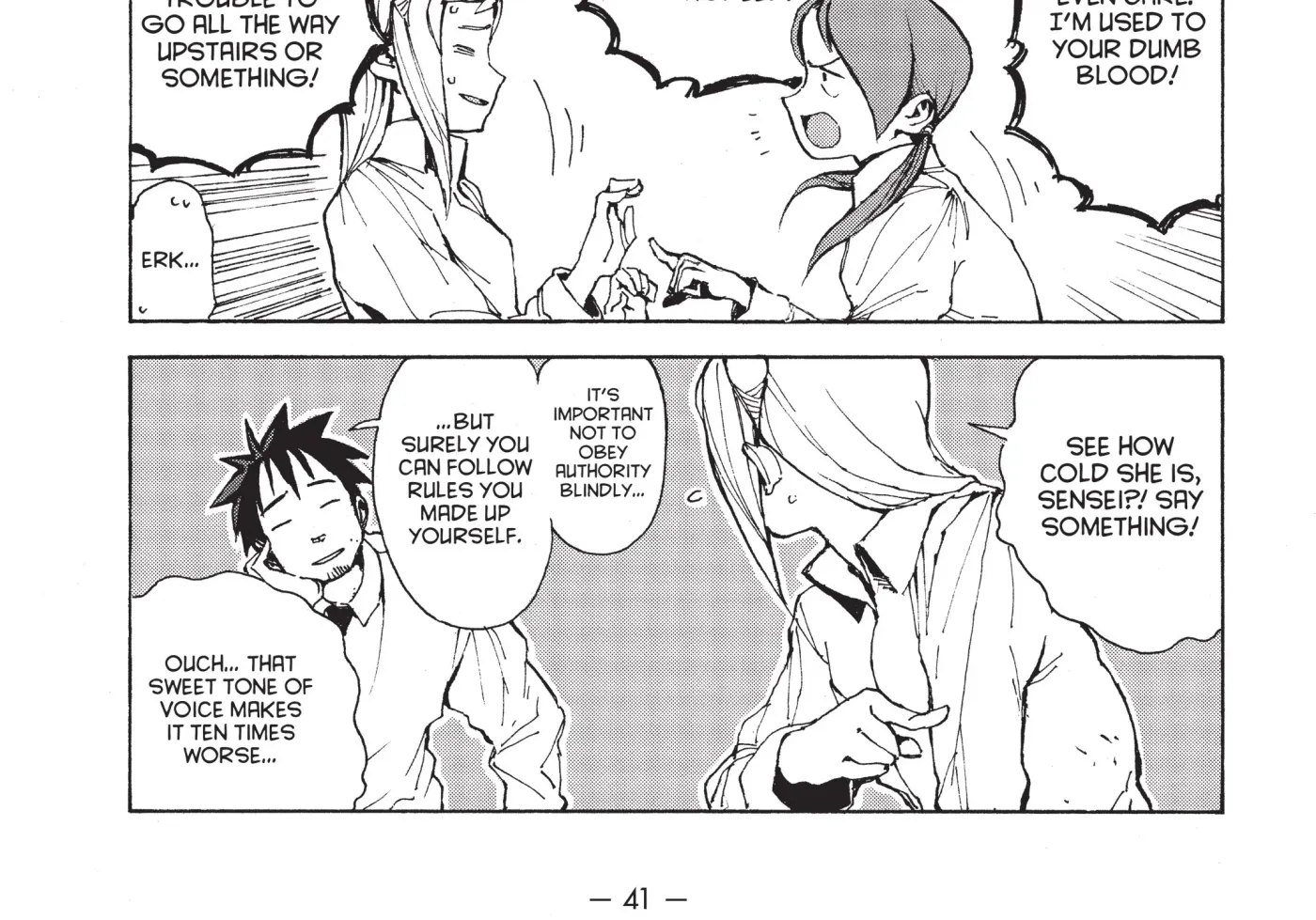 Interviews with Monster Girls Chapter 3 page 14 - 