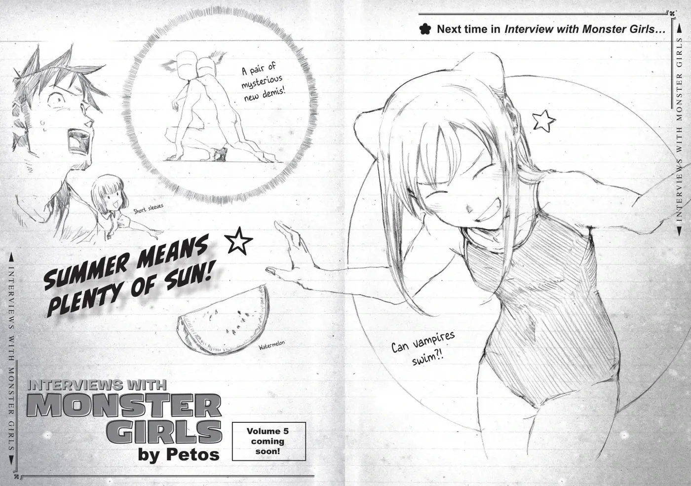 Interviews with Monster Girls Chapter 30.5 page 19 - 