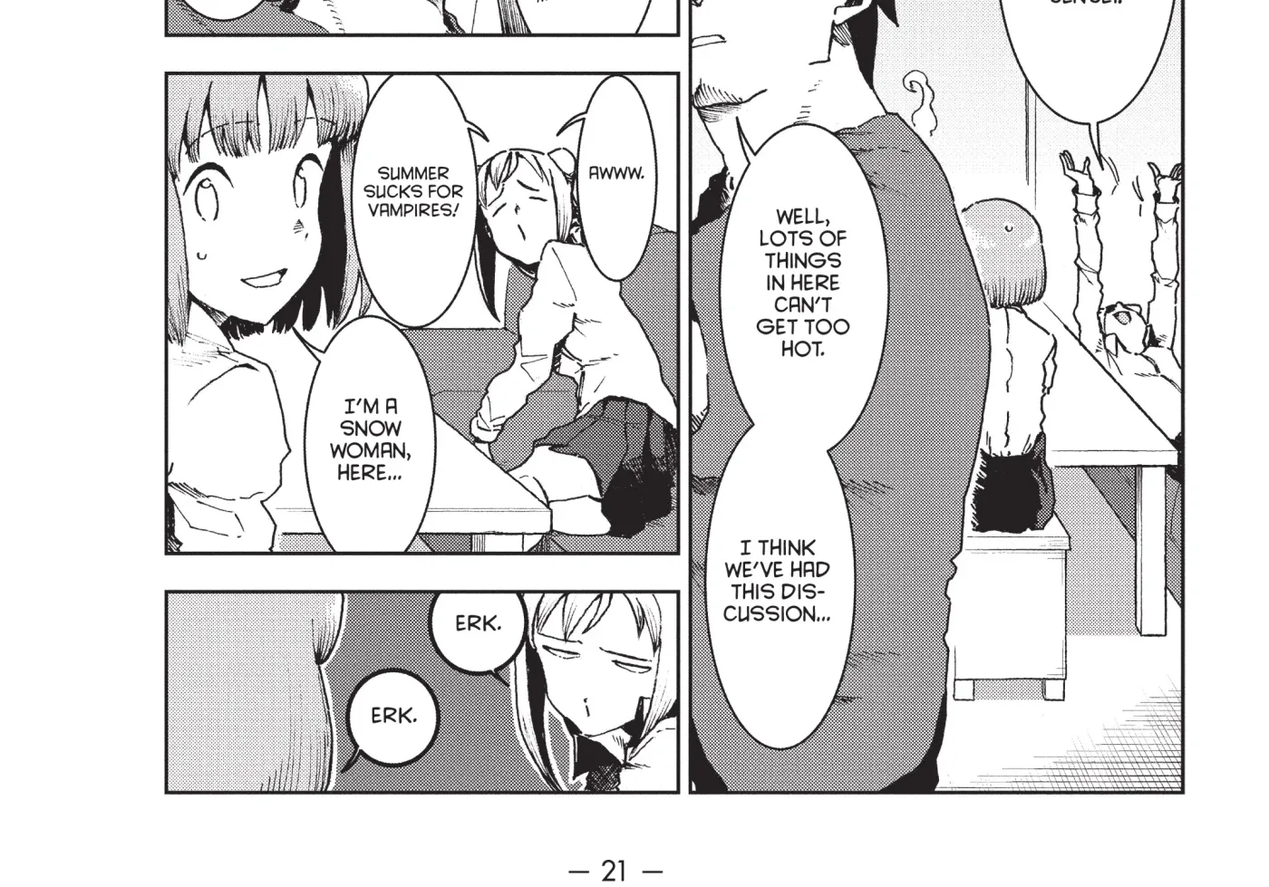 Interviews with Monster Girls Chapter 32 page 8 - 